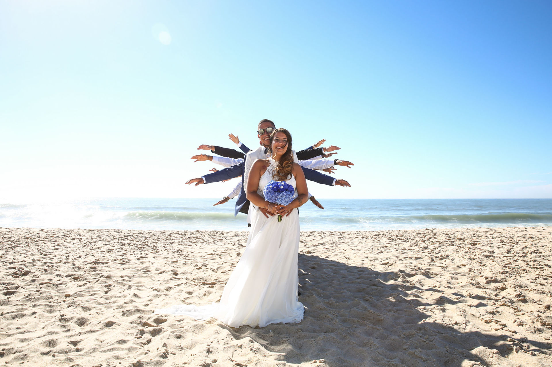 Casamento na Casa da Praia em Quiaios - Portugal da Stephanie e Teddy