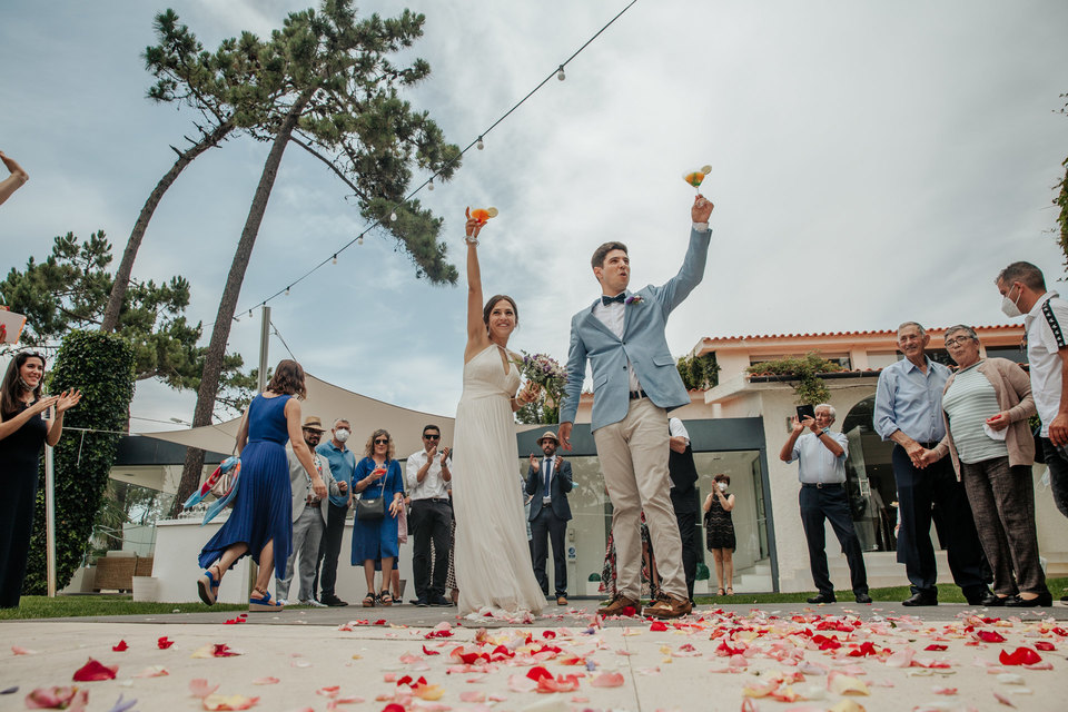 Casar na praia e na Casa da Praia - Ana e João Casar na praia e na Casa da Praia - Ana e João