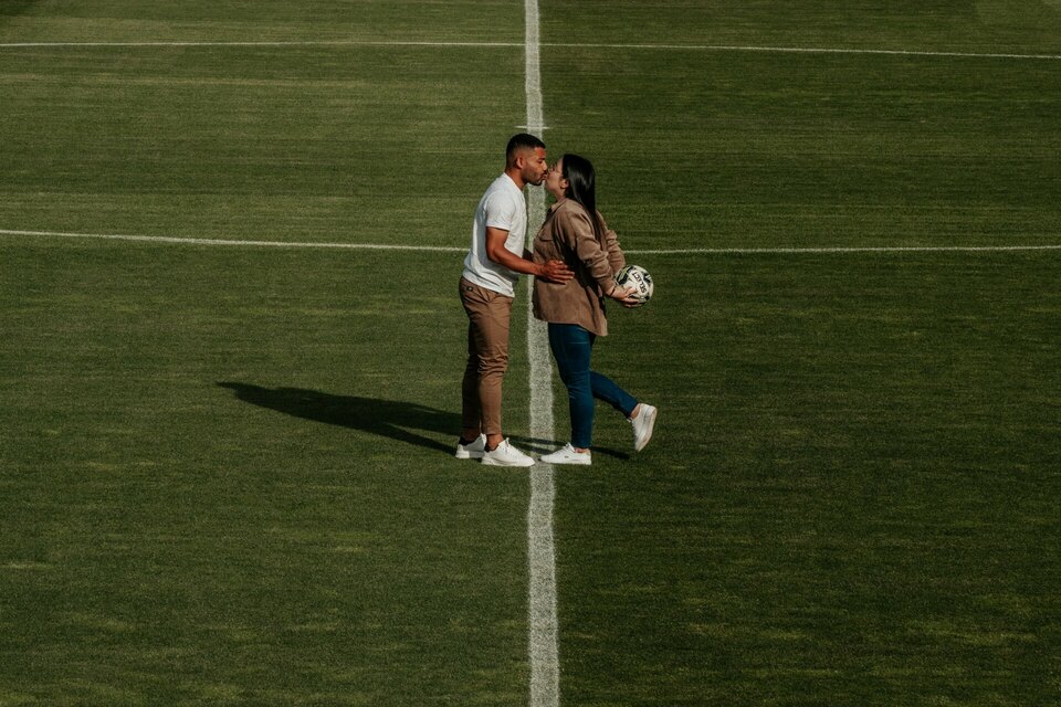 Sessão de solteiros direto do estádio do Fontelo em Viseu - Daniela e Yuri Sessão de solteiros direto do estádio do Fontelo em Viseu - Daniela e Yuri