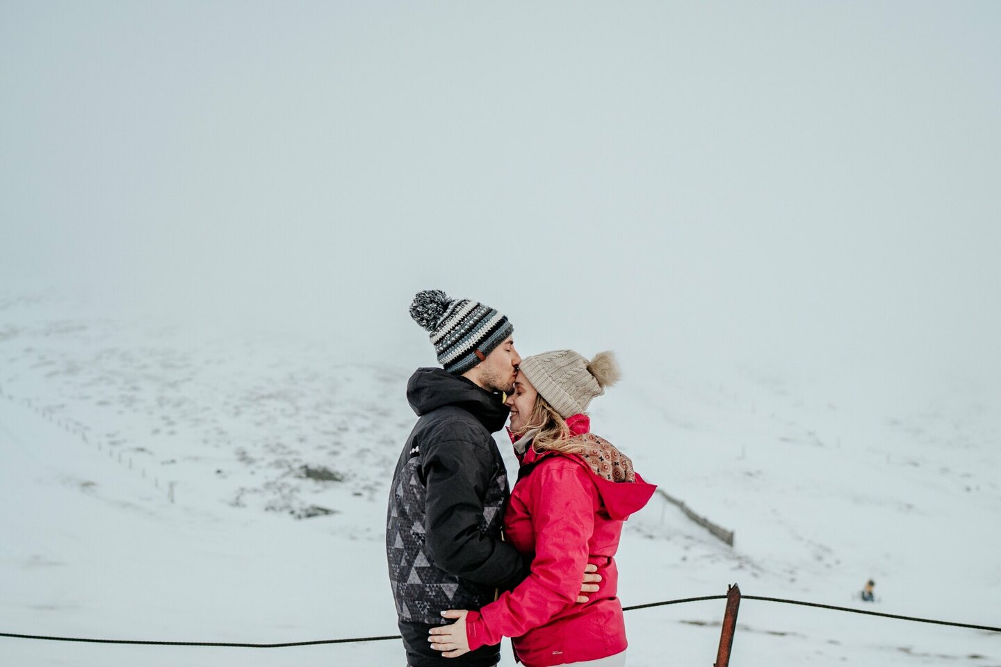 Com muita neve na Serra da Estrela - Sara e Hugo |  pré - wedding
