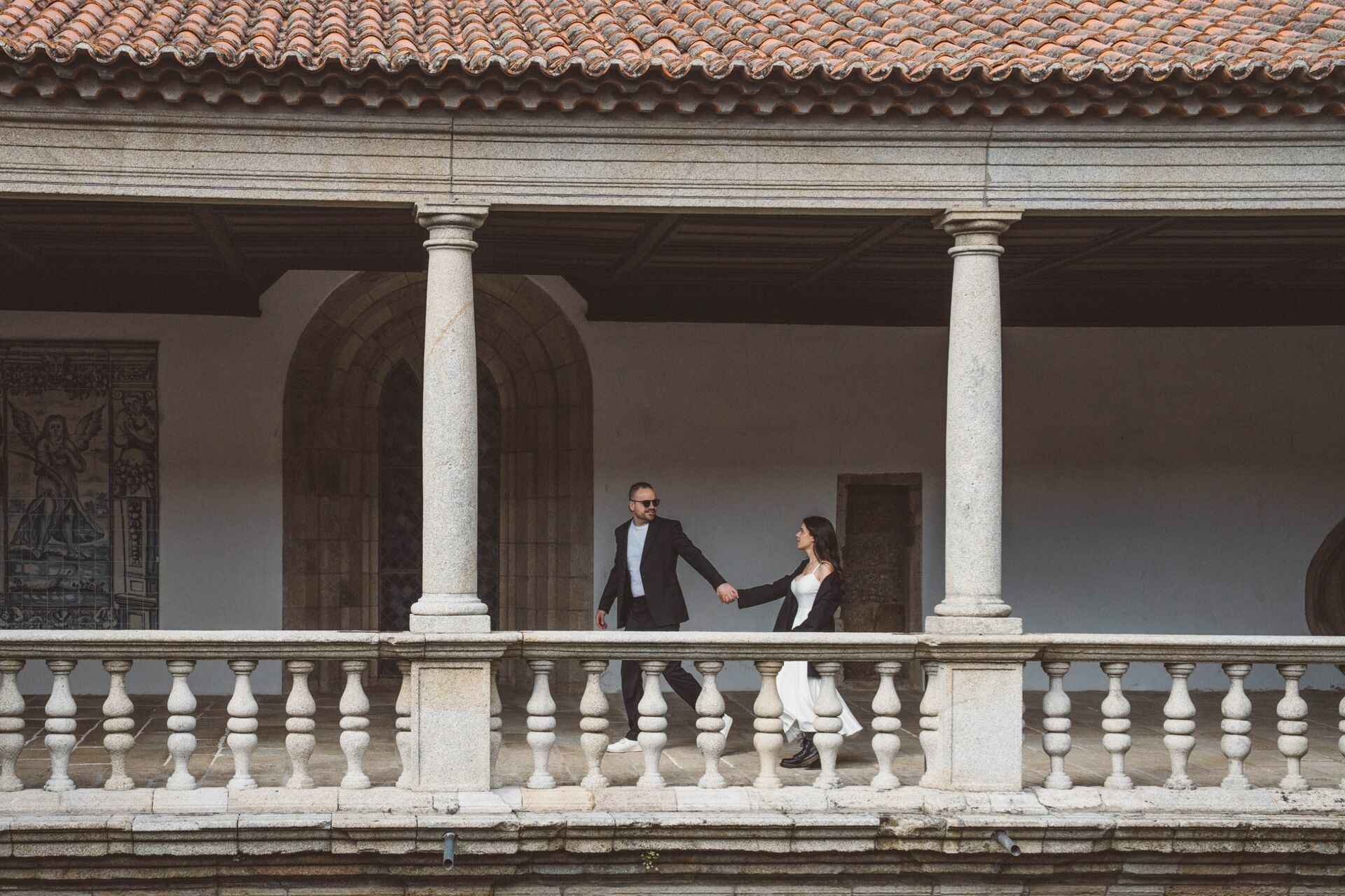 Foto Romana e Tiago – Ensaio de Noivos na Sé de Viseu Foto Romana e Tiago – Ensaio de Noivos na Sé de Viseu - Imagem 12