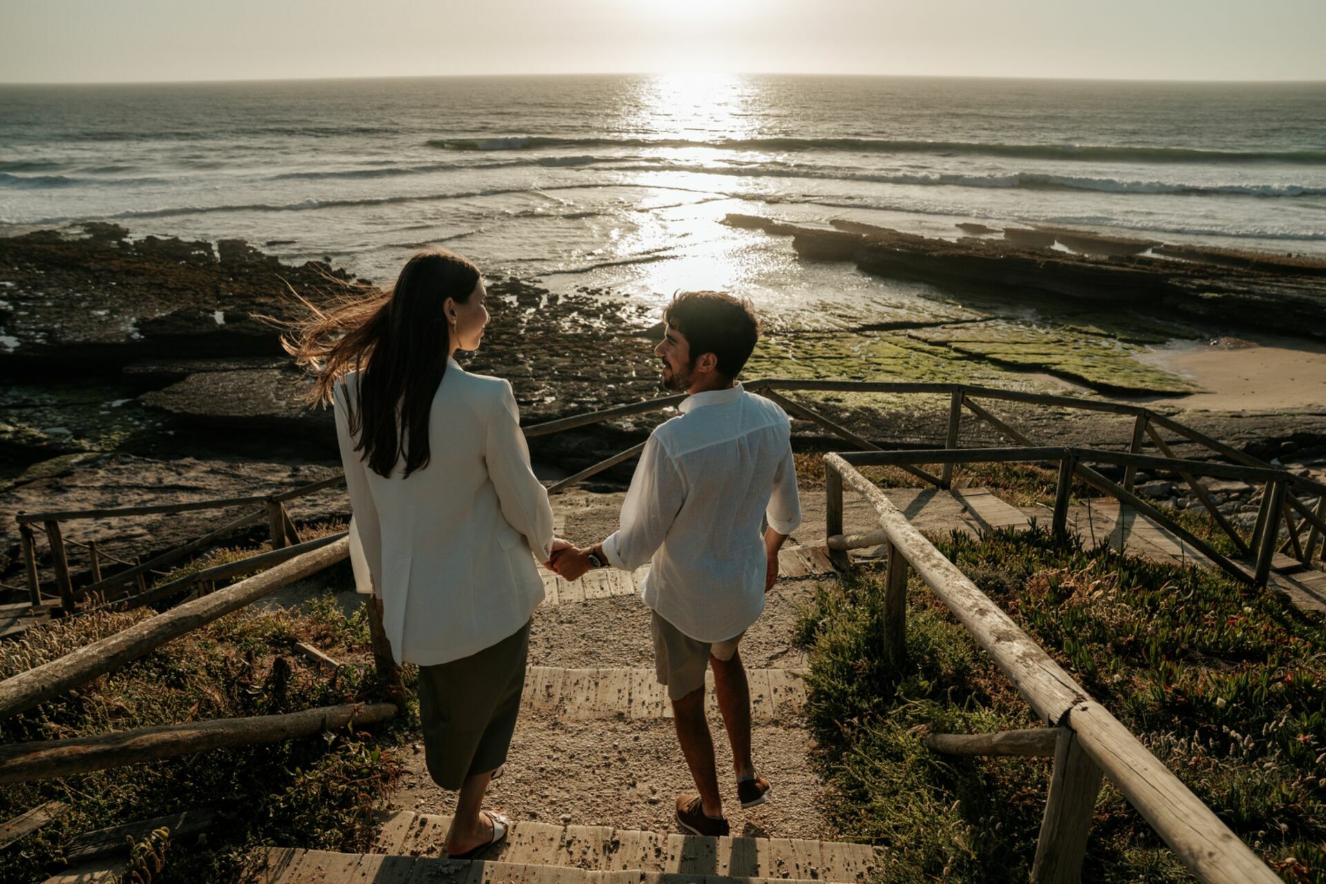 Foto Ensaio Pré-Wedding na Ericeira – Sara & Pedro na Praia da Empa Foto Ensaio Pré-Wedding na Ericeira – Sara & Pedro na Praia da Empa - Imagem 39
