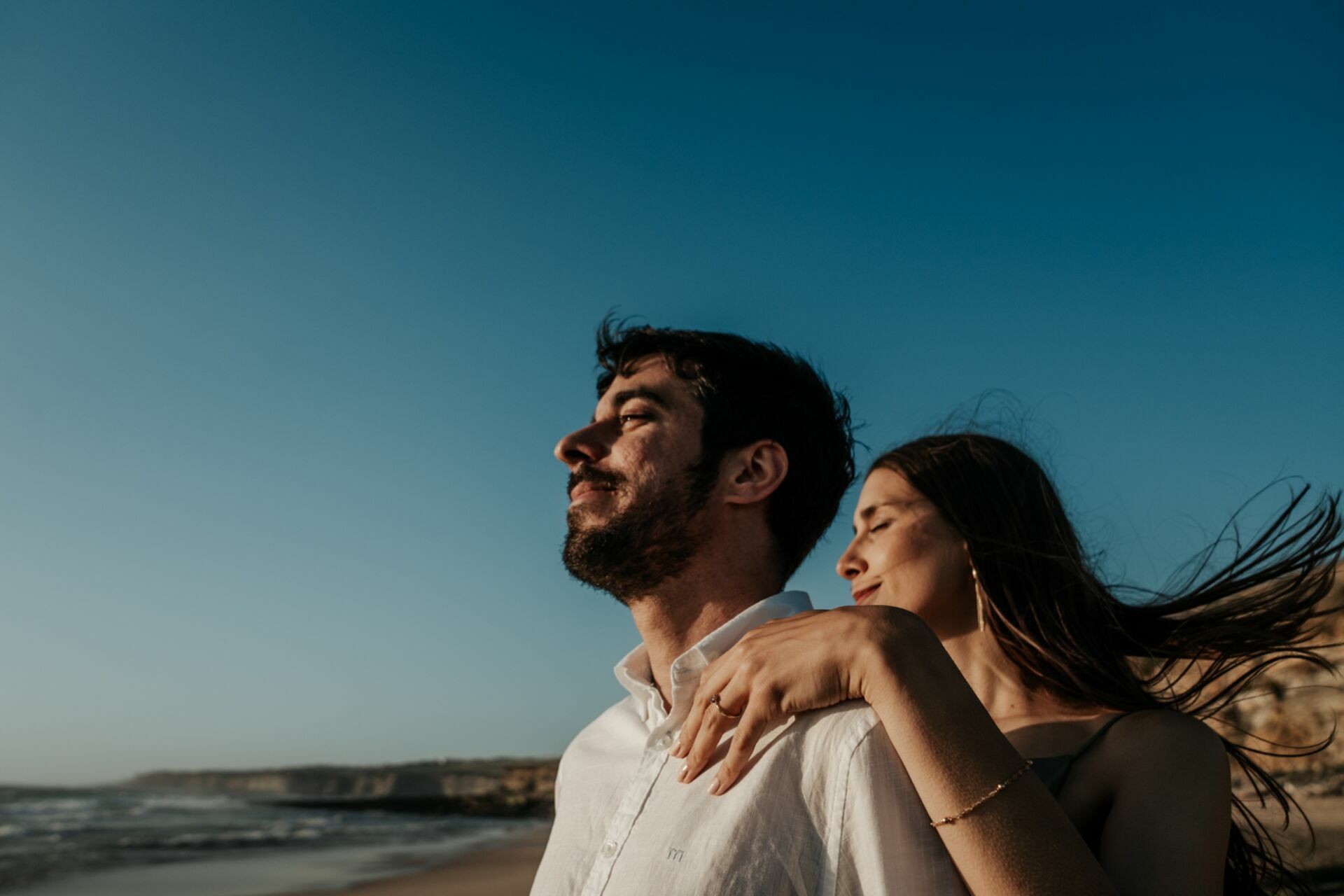 Foto Ensaio Pré-Wedding na Ericeira – Sara & Pedro na Praia da Empa Foto Ensaio Pré-Wedding na Ericeira – Sara & Pedro na Praia da Empa - Imagem 45